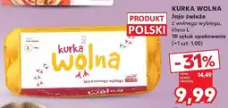 Kaufland Jaja świeże z wolnego wybiegu, klasa L 10 sztuk opakowanie oferta