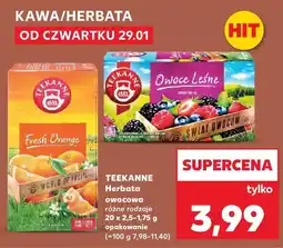 Kaufland Herbata owocowa fresh orange oferta