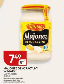 Chata Polska Majonez dekoracyjny Winiary oferta
