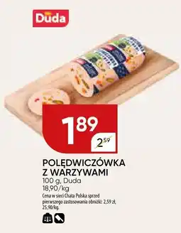 Chata Polska Polędwiczówka z warzywami oferta