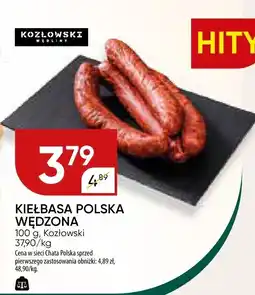 Chata Polska Kiełbasa polska wędzona oferta
