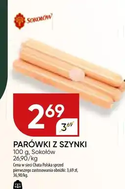 Chata Polska Kiełbasa parówki z szynki oferta