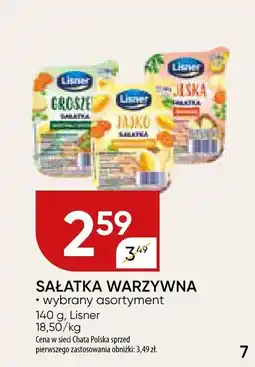 Chata Polska Sałatka WARZYWNA wybrany asortyment oferta