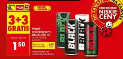 Biedronka Napój energetyczny Black, 250 ml oferta