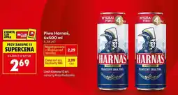 Biedronka Piwo Harnas 6x500 ml oferta