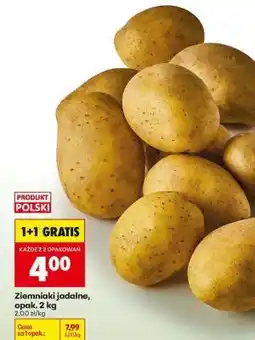 Biedronka Ziemniaki jadalne, opak. 2 kg oferta
