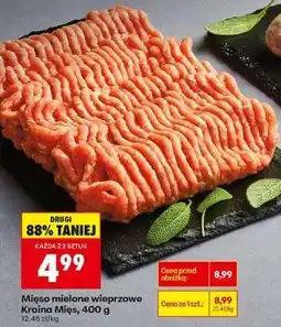 Biedronka Mięso mielone wieprzowe Kraina Mięs, 400 g oferta