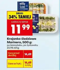 Biedronka Krajanka śledziowa Marinero, 500 g oferta