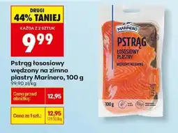 Biedronka Pstrąg łososiowy wędzony na zimno plastry Marinero, 100 g oferta