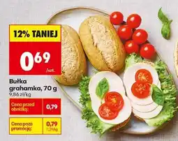 Biedronka bułka grahamka 70 g oferta