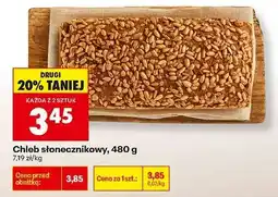 Biedronka Chleb słonecznikowy 480 g oferta