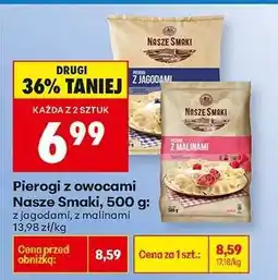 Biedronka Pierogi z owocami Nasze Smaki 500 g oferta