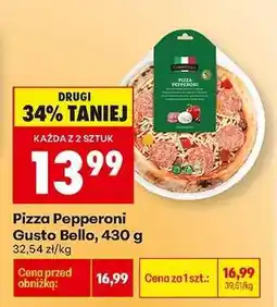 Biedronka Pizza Pepperoni Gusto Bello, 430 g oferta