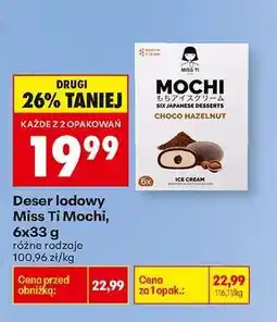 Biedronka Deser lodowy Miss Ti Mochi, 6x33 g oferta