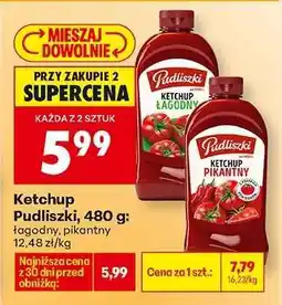 Biedronka Ketchup Pudliszki, 480 g oferta