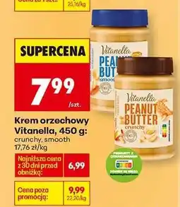 Biedronka Krem orzechowy Vitanella, 450 g oferta