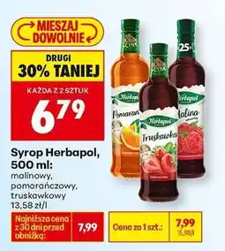 Biedronka Syrop Herbapol, 500 ml oferta