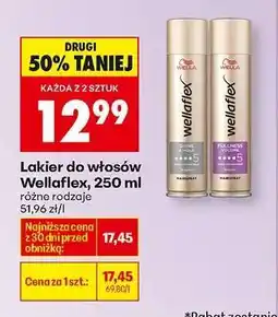 Biedronka Lakier do włosów Wellaflex, 250 ml oferta