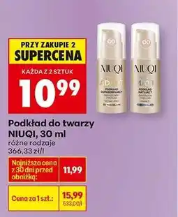 Biedronka Podkład do twarzy NIUQI, 30 ml oferta