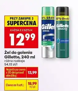 Biedronka Żel do golenia Gillette 240 ml oferta