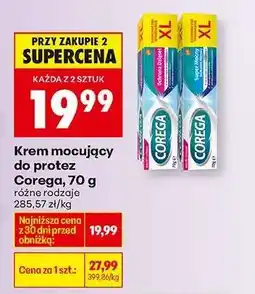 Biedronka Krem mocujący do protez Corega, 70 g oferta