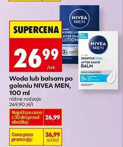 Biedronka Woda lub balsam po goleniu NIVEA MEN , 100 ml oferta