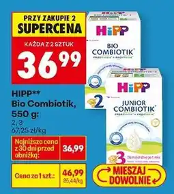 Biedronka HIPP** Bio Combiotik, 550 g oferta