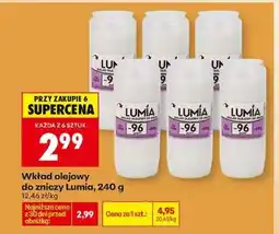 Biedronka Wkład olejowy do zniczy Lumia 240 g oferta