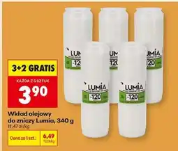 Biedronka Wkład olejowy do zniczy Lumia , 340 g oferta