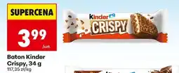 Biedronka Baton Kinder Crispy, 34 g oferta