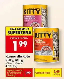 Biedronka Karma dla kota Kitty, 415 g oferta