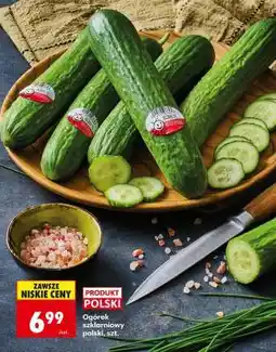 Biedronka Ogórek szklarniowy polski , szt oferta