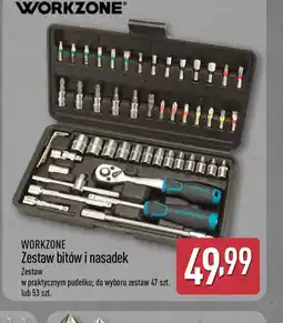ALDI Workzone Zestaw bitów i nasadek oferta