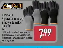 ALDI Top Craft Rękawice robocze oferta