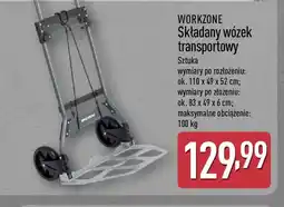 ALDI WORKZONE Składany wózek transportowy oferta