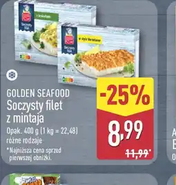 ALDI Golden Seafood Soczysty filet z mintaja oferta