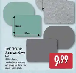 ALDI Home Creation Obrus winylowy oferta