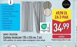ALDI Home Creation Zastony termiczne oferta