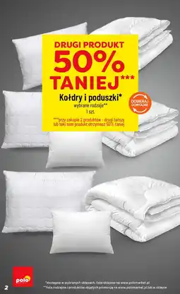 Polomarket Kołdry i poduszki (wybrane rodzaje) oferta