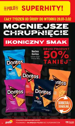 Polomarket Nachos Doritos wybrane rodzaje oferta