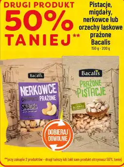 Polomarket Pistacje, migdały, nerkowce lub orzechy laskowe prażone Bacalis oferta