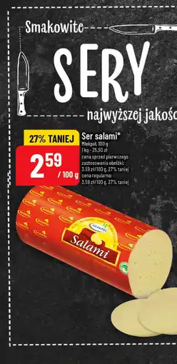 Polomarket Ser salami Mlekpol oferta