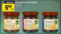 Polomarket Owoce, imbir z sokiem do herbaty Greek Trade 220g (Imbir, Malina, Czarny bez) oferta