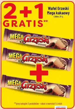 Polomarket Wafel Grześki Mega kakaowy oferta