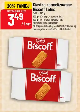 Polomarket Ciastka karmelizowane Biscoff Lotus oferta