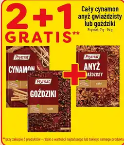 Polomarket Cały cynamon / anyż gwiazdzisty / goździki Prymat, 7 g - 14 g oferta