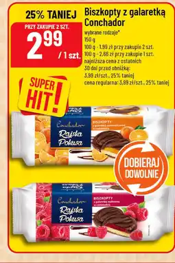 Polomarket Biszkopty z galaretką Conchador oferta