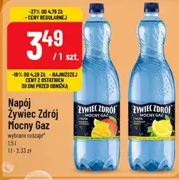 Polomarket Napój Żywiec Zdrój Mocny Gaz oferta