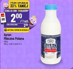 Polomarket Ayran Mleczna Polana oferta