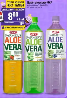 Polomarket Napój aloesowy OKF Farmer's Aloe Vera (wybrane rodzaje) oferta